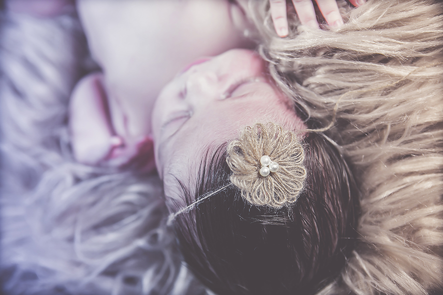 צילום תינוקת זוית עליונה